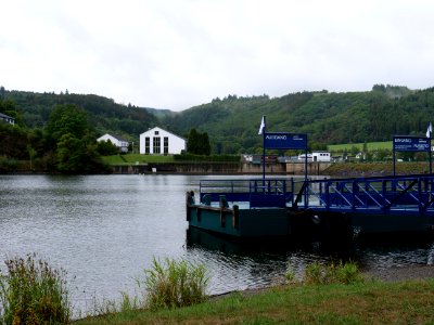 Rurtalsperre Obersee near Paulushofdamm in September 2019 15