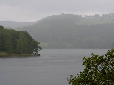 Rurtalsperre Obersee near Paulushofdamm in September 2019 11