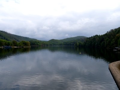 Rurtalsperre Obersee near Paulushofdamm in September 2019 01