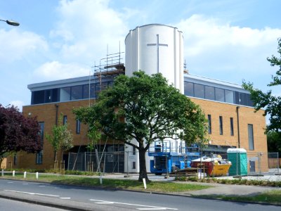 Ruxley Church (New Building), Ruxley Lane, West Ewell (July 2013) (1)