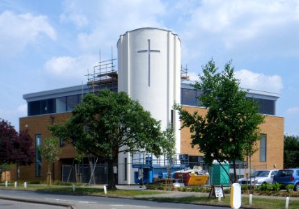Ruxley Church (New Building), Ruxley Lane, West Ewell (July 2013) (4)