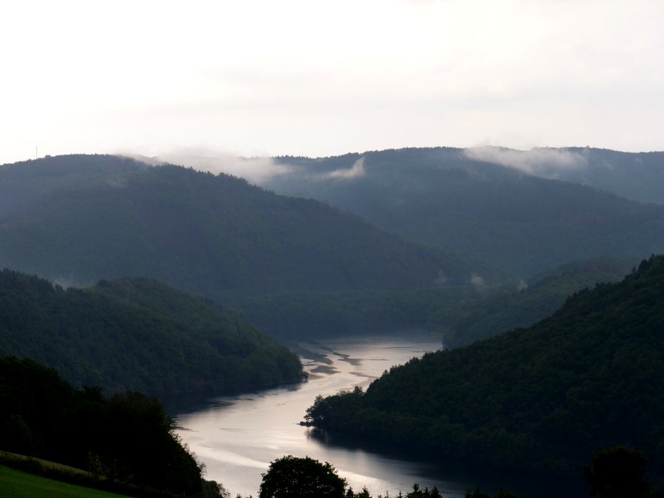 Rurtalsperre Obersee from Dedenborn in September 2019 11