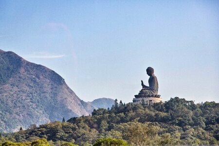 Statue buddhism travel photo