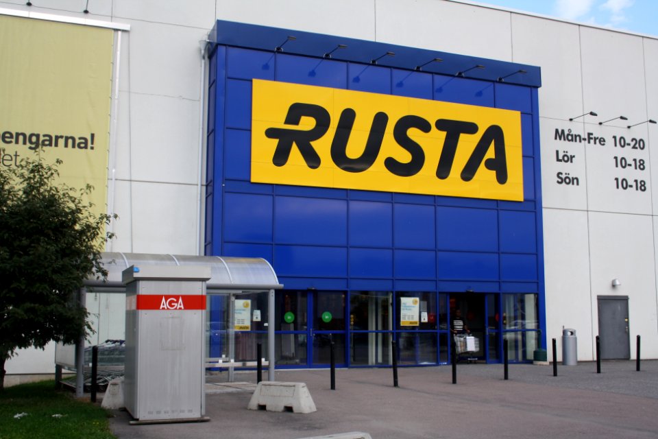 Rusta i Kungens Kurva september 2016