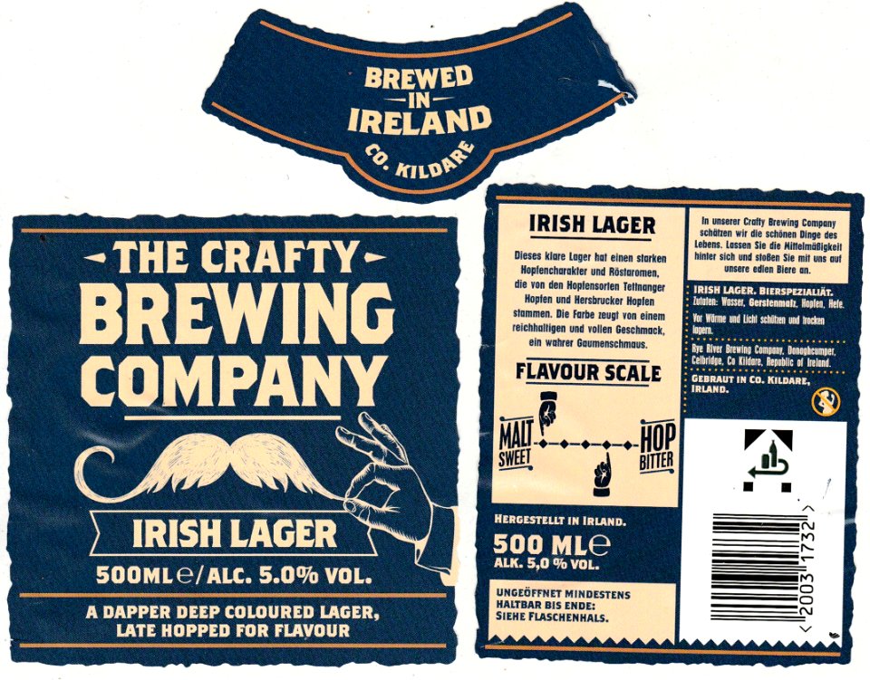 Rye River Brewing Company - Irish Lager