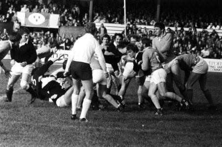 Rugby interland Nederland tegen Schotland spelmomenten, Bestanddeelnr 929-9250