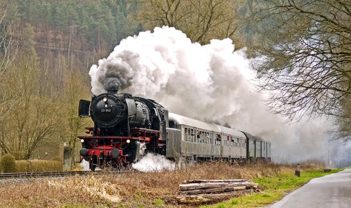 Early train eifel kylltal photo