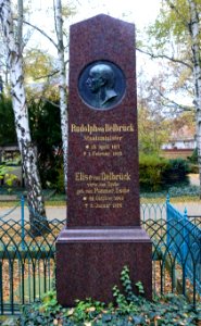 Rudolf von Delbrück - Dorotheenstädtischer Friedhof - Berlin, Germany - DSC00366