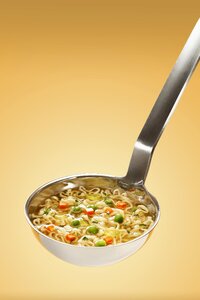 Ladle meal noodles