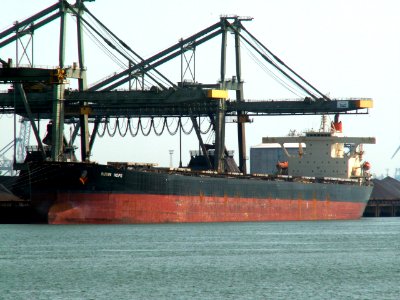 Rubin Hope - IMO 9187576 - Callsign 3FNO9 , Mississippi harbour, Port of Rotterdam, Holland 01-Jul-2006
