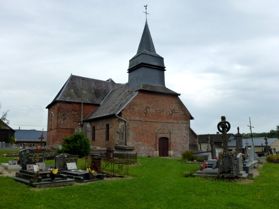 Rubigny (Ardennes) église Sainte-Geneviève (1)