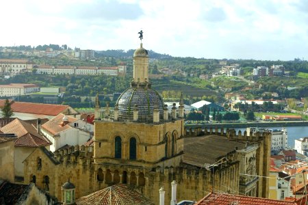 Sé Velha de Coimbra from the Museu Nacional de Machado de Castro - Coimbra, Portugal -DSC09963