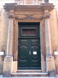 Rue François Dauphin - Église Saint François de Sales - Portail du clocher nord