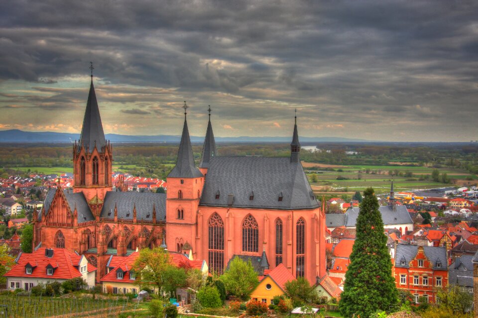 Church st catherine's church rhine