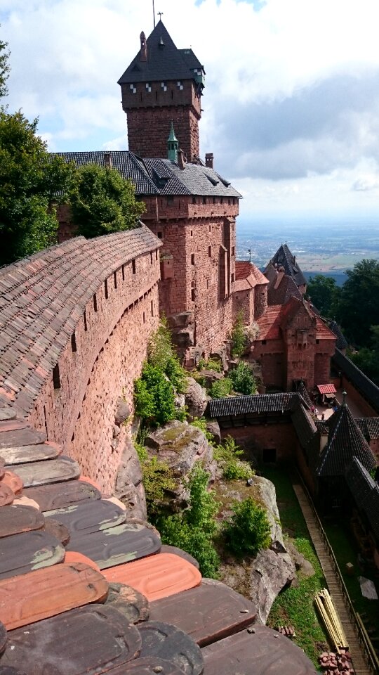 Fortress middle ages alsace