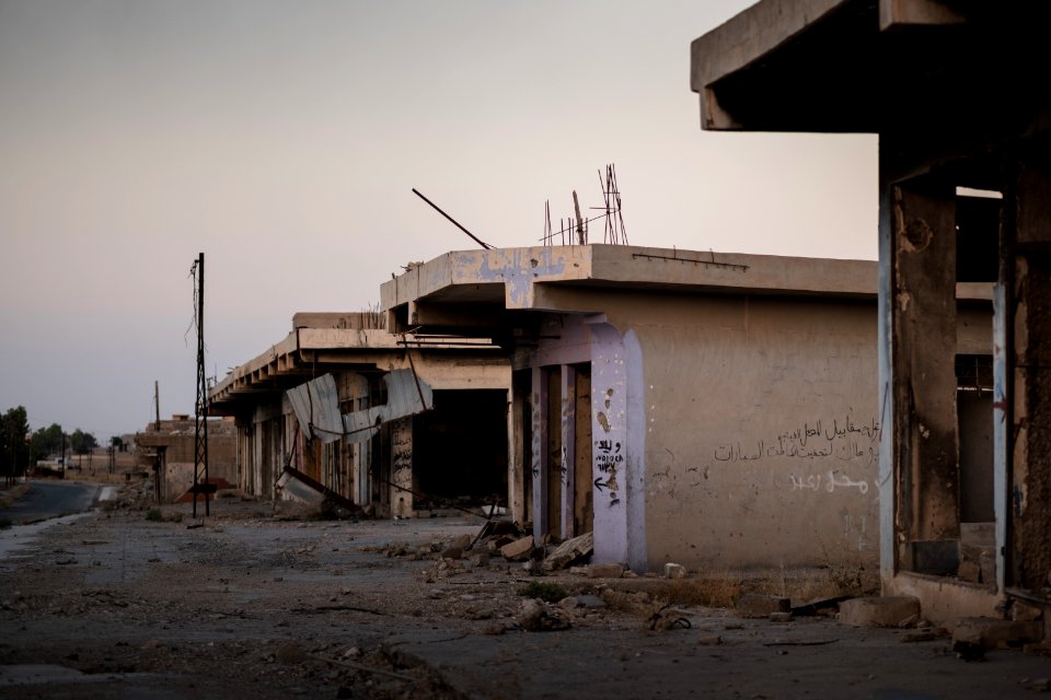 Ruins of Sinjar in July of 2019, following war with the Islamic State 10