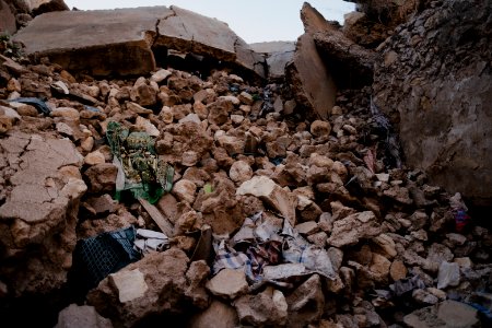 Ruins of Sinjar in July of 2019, following war with the Islamic State 34