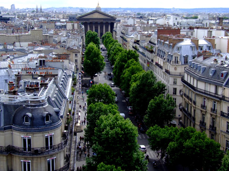 Rue Tronchet Eglise St Madeleine photo