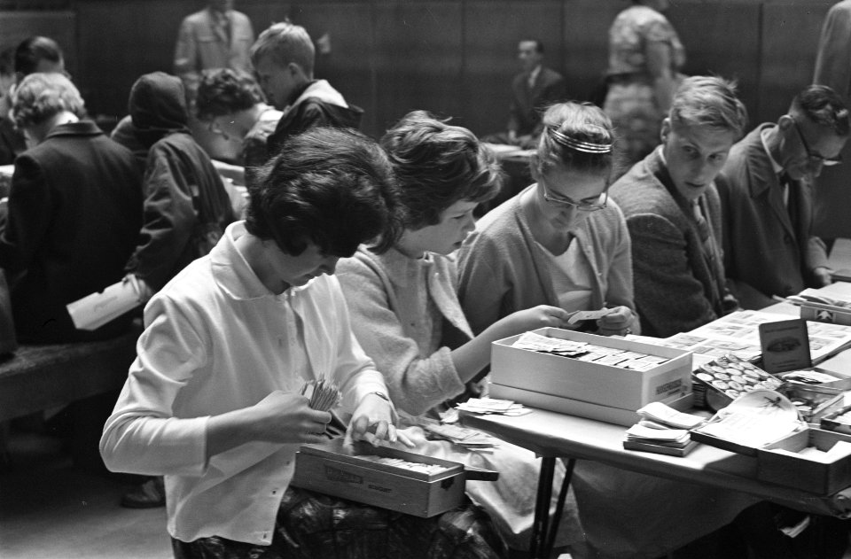 Ruilbeurs in de Koopmansbeurs te Amsterdam, Bestanddeelnr 912-4587