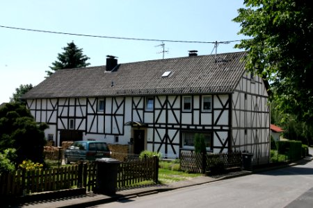 Rueckeroth Old House Westerwald Germany