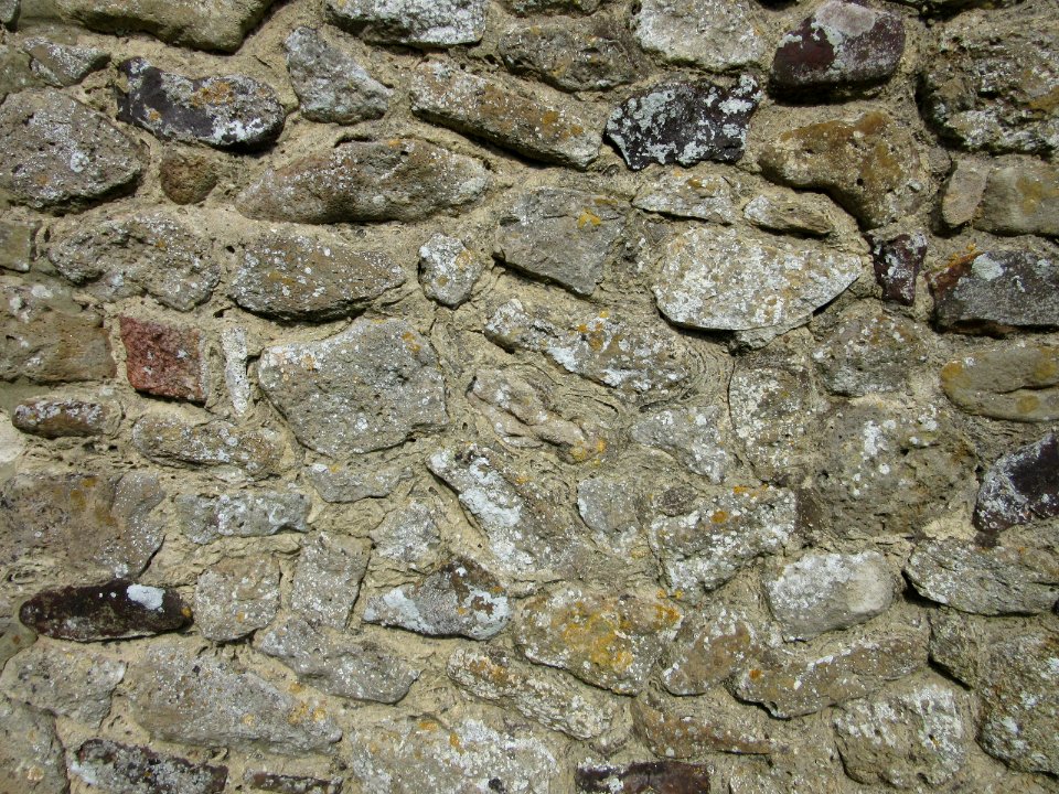 Ruins of Old St Swithun's Church, Thorley Road, Thorley (May 2016) (Stonework)