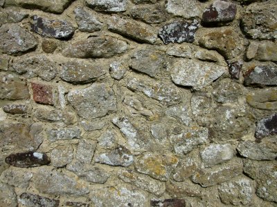 Ruins of Old St Swithun's Church, Thorley Road, Thorley (May 2016) (Stonework)
