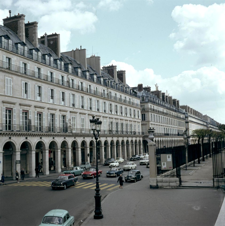 Rue de Rivoli in Parijs, Bestanddeelnr 255-9975