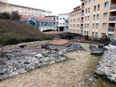 Rue des Farges - Thermes antiques de Lyon - Vestiges 3