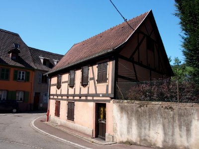 Rue du Temple, Sainte-Marie-aux-Mines, Alsace, foto 5