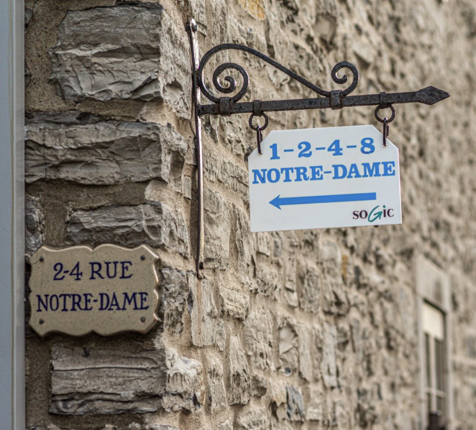 Rue Notre Dame, Vieux Quebec, Canada