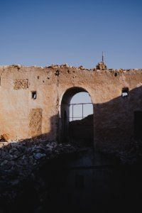 Ruins of Sinjar in July of 2019, following war with the Islamic State 40