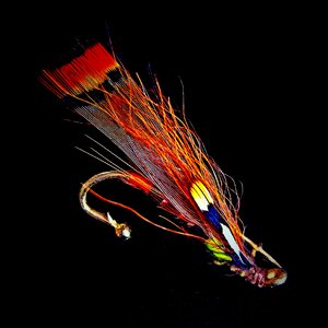 Jewelry fly fly fishing from feather