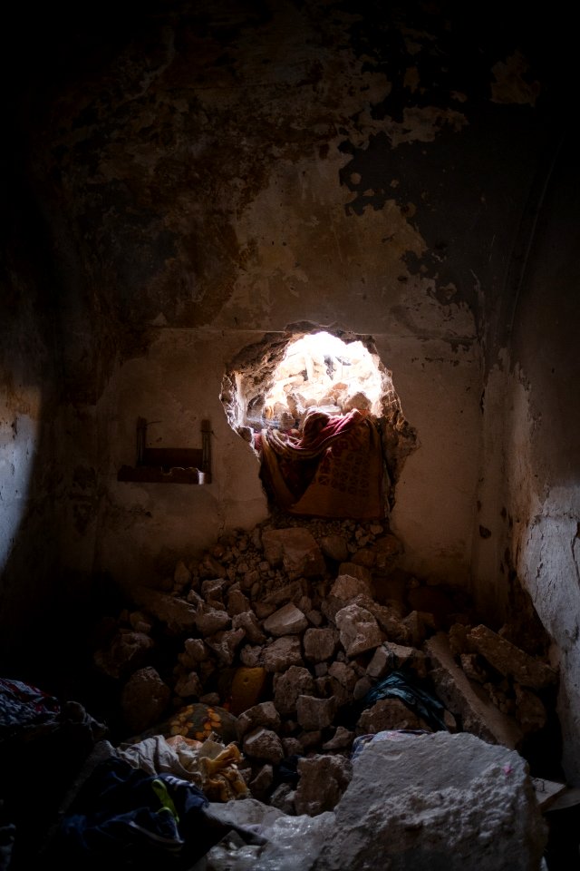 Ruins of Sinjar in July of 2019, following war with the Islamic State 42