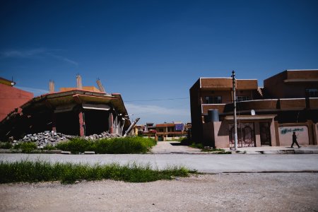 Ruins of homes and other buildings in April of 2019 in Shingal city center 11