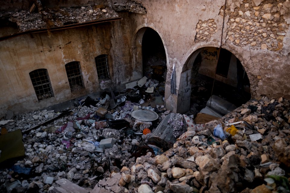 Ruins of Sinjar in July of 2019, following war with the Islamic State 41
