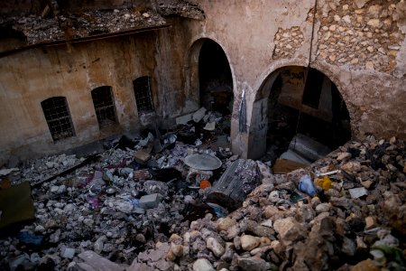 Ruins of Sinjar in July of 2019, following war with the Islamic State 41