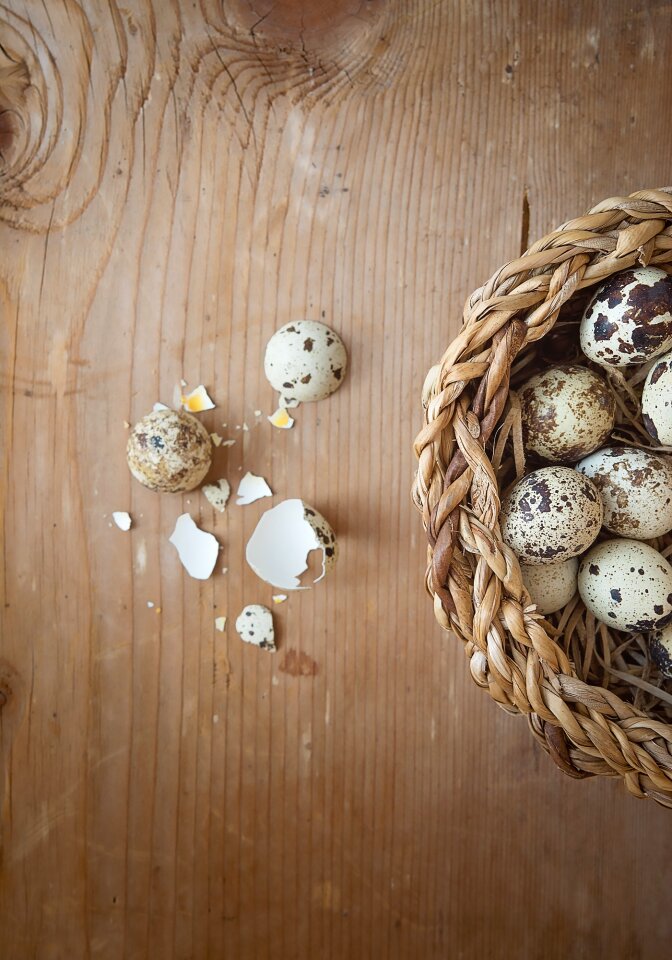 Wood natural product basket photo