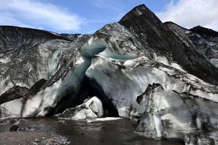 Nature landscape ice