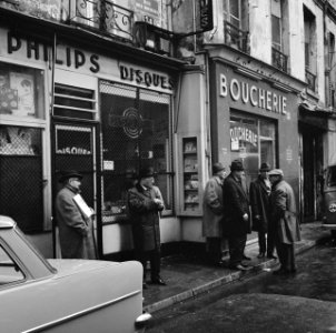 Rue des Rosiers, in het centrum van de Joodse wijk Le Marais, Bestanddeelnr 254-0552