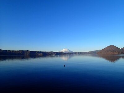 Hokkaido japan lake photo