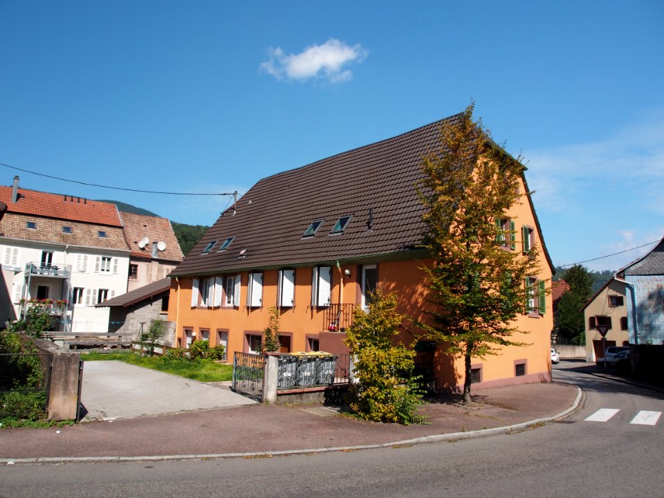 Rue du Temple, Sainte-Marie-aux-Mines, Alsace, foto 3