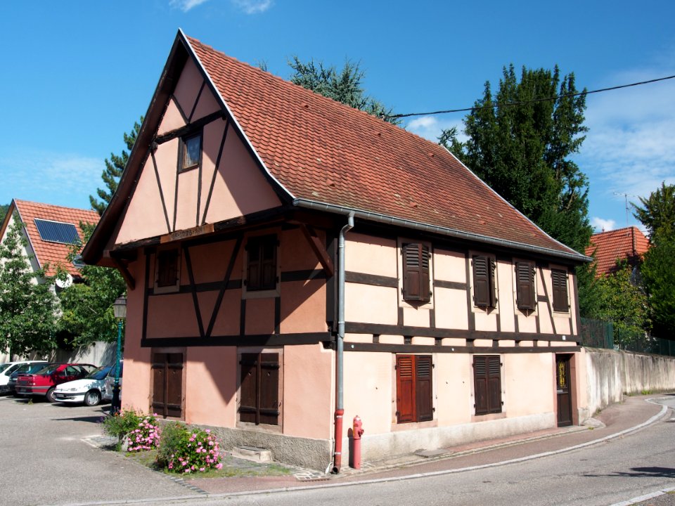 Rue du Temple, Sainte-Marie-aux-Mines, Alsace, foto 4
