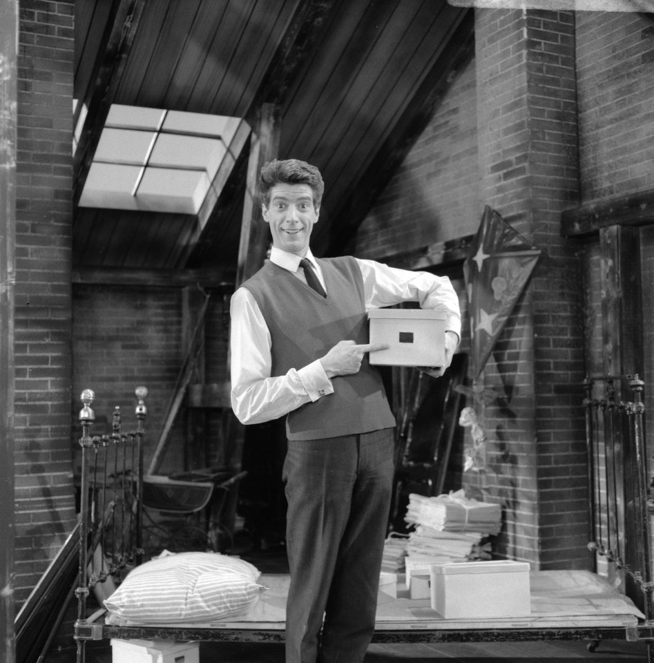 Rudi Carrell TV-show, Rudi Carrell met kijkdoos, Bestanddeelnr 919-0490