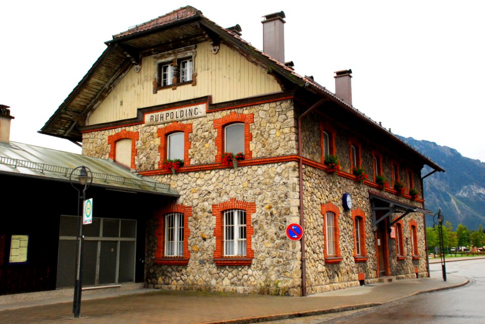 Ruhpolding Bahnhof Nordwestfront