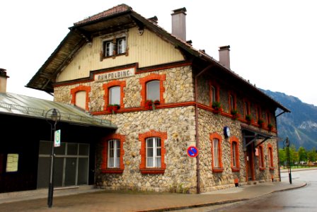 Ruhpolding Bahnhof Nordwestfront