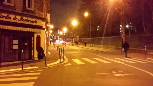 Rue de la cite universitaire Paris