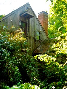 Ruined mill in Plumpton Park Zoo 1