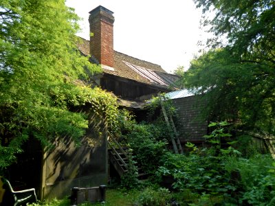 Ruined mill in Plumpton Park Zoo 2