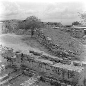 Ruine op de Taborberg in Galilea, Bestanddeelnr 255-0925