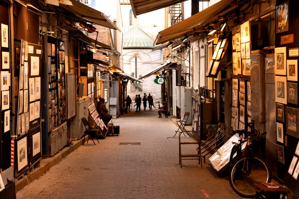 Rue du Tresor, vieux Quebec 3